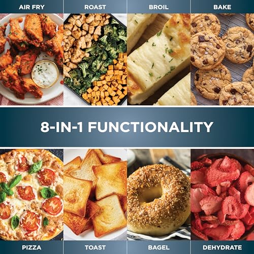 Ninja Flip Toaster Oven & Air Fryer, 8-in-1, Stainless Steel, SP151