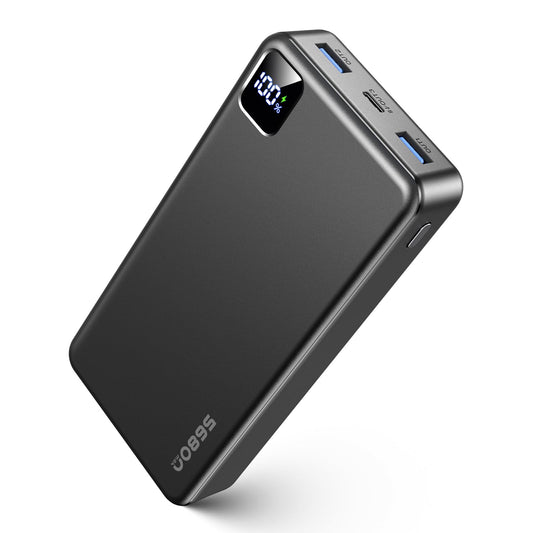 Moihosso Portable Charger Power Bank 56800mAh Battery Pack-22.5W Fast Charging with USB C & LED Display, 3 Outputs High Capacity Portable Power Bank for iPhone 16/15/14/13 Series, Samsung, iPad etc