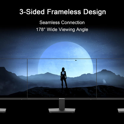 SANSUI 27-Inch IPS Monitor, 120Hz, Full HD 1920x1080, HDMI and DisplayPort, VESA Mountable