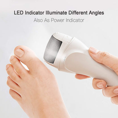 Electric Foot Callus Removers Rechargeable, Portable Electronic Foot File Pedicure Tools, Electric Callus Remover Kit, Professional Pedi Feet Care Perfect for Dead, Hard Cracked Dry Skin Ideal Gift