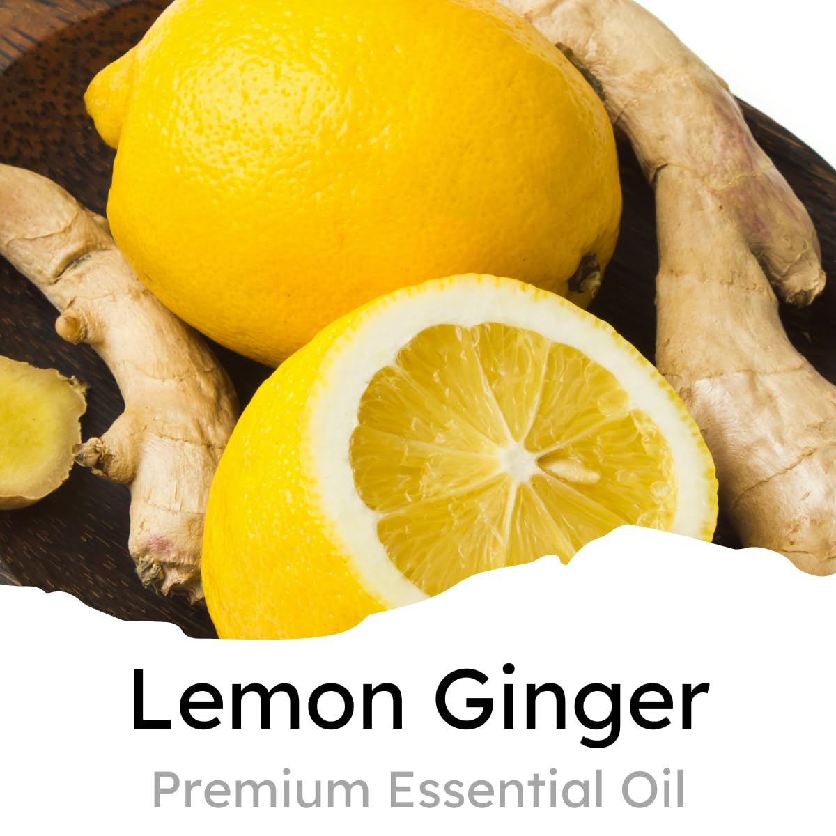 Air Jungles Lemon Ginger Scent Car Air Freshener Clip, 6 Vent Clips, 4ml Each, Long Lasting Air Freshener, Up to 180 Days Car Refresher Odor Eliminator