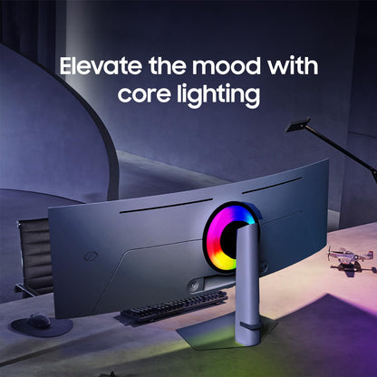 SAMSUNG 49" Odyssey QD-OLED (G93SC) Series Curved Gaming Monitor, 240Hz, 0.03ms,Dual QHD,DisplayHDR True Black 400,AMD FreeSync Premium Pro,Height Adjustable Stand,3 Year Warranty,LS49CG932SNXZA