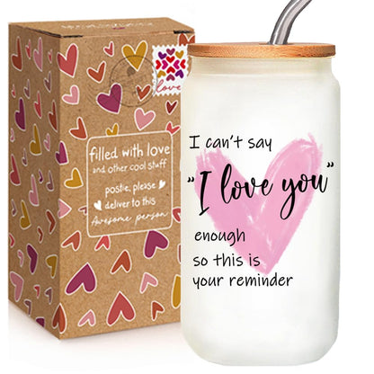 I Love You Gifts for Her Girlfriend Sister Wife Mom, Valentines Day Gifts for Girlfriend Wife from Boyfriend Husband, Wedding Anniversary Romantic Gift for Women, Miss You Gift for Lovers-131