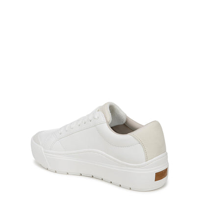Dr. Scholl's Shoes Womens Time Off Platform Slip On Fashion Sneaker,White Smooth,9