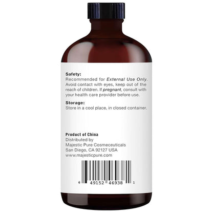 MAJESTIC PURE Eucalyptus Essential Oil | 100% Pure and Natural Eucalyptus Oil | Premium Grade Essential Oils for Hair Care, Home Diffusers, Skin, Aromatherapy, Massage and Humidifiers | 4 Fl Oz