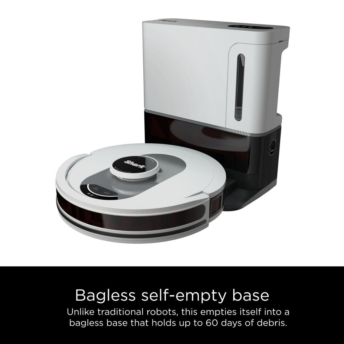 Shark AI Ultra Voice Control Robot Vacuum with Matrix Clean Navigation, Home Mapping, 60-Day Capacity, XL Self-Empty Base for Homes with Pets, Carpet & Hard Floors