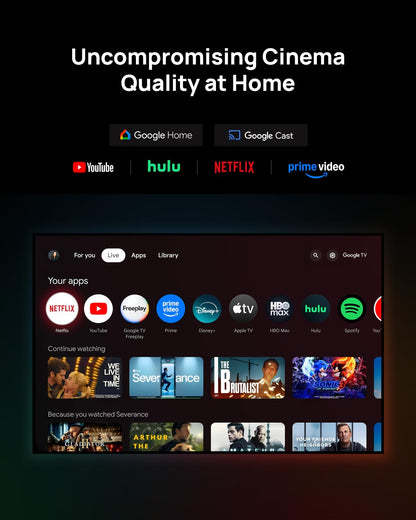 XGIMI Horizon 20 Max 4K Projector Triple Laser Home Theater, 2025 New, 5700 ISO Lumens, Google TV with Licensed Netflix, Optical Zoom Lens Shift, IMAX Enhanced, Dolby Vision, 20000:1 Contrast