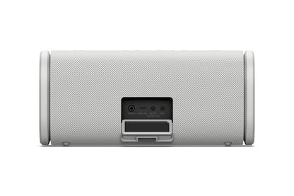 Sony ULT Field 5 Wireless Portable Bluetooth Speaker, IP67 Waterproof, Dustproof, and Rustproof with Enhanced Bass, 25 Hour Battery, 360° Party Light, and Shoulder Strap (SRSULT50W), Off White