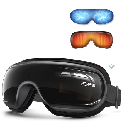 RENPHO Eye Massager with Heat and Cooling for Migraines, Mothers Day Gifts for Mom, Eyeris 3 FSA HSA Voice Control Eye Massager, Eye Care Device with DIY Massage Setting, Birthday Gifts for Women/Men