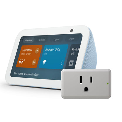 Echo Show 5 with Legrand Radiant Smart Plug