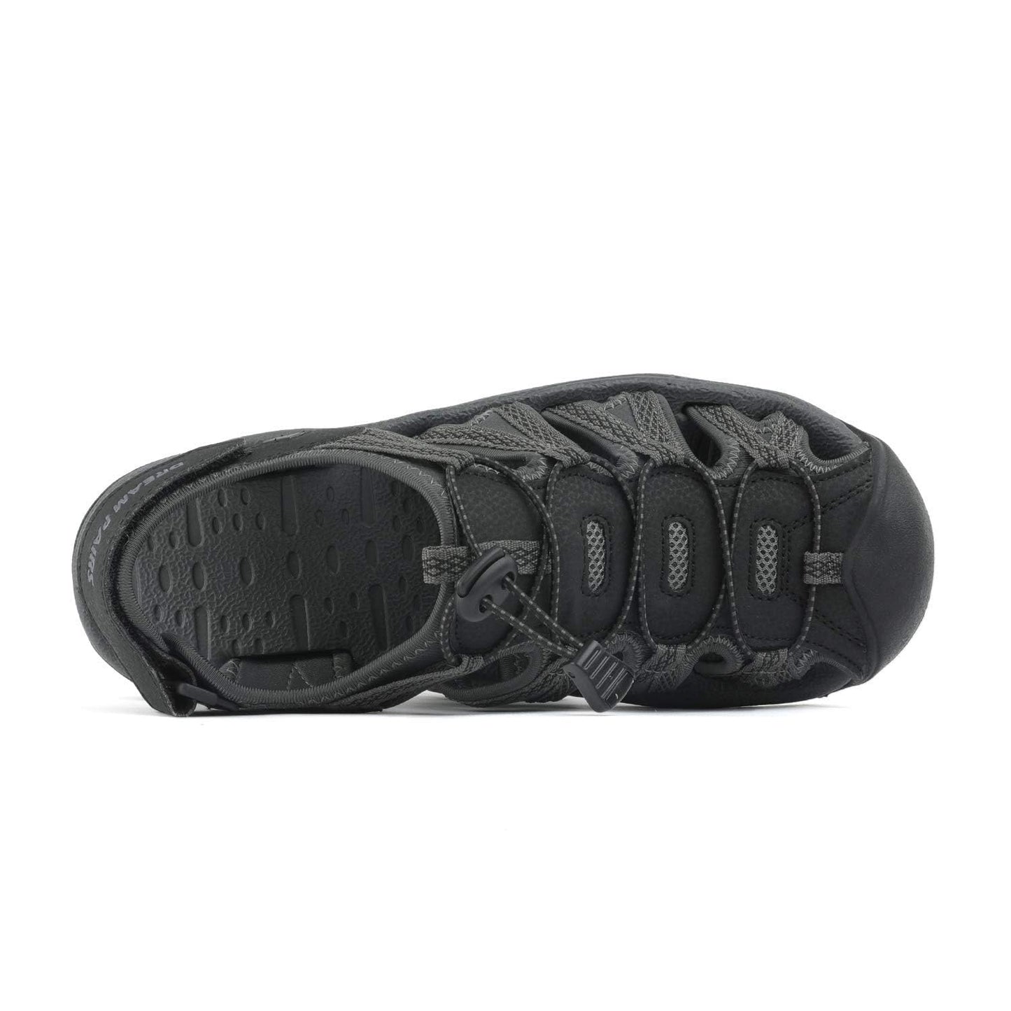 DREAM PAIRS Men's 160912-M-NEW Adventurous Summer Outdoor Sandals,Size 9,Black/Dark/Grey,160912-M-NEW