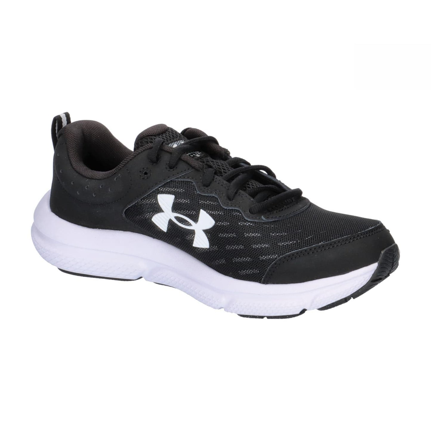 Under Armour Men's Charged Assert 10, (001) Black/Black/White, 10, US