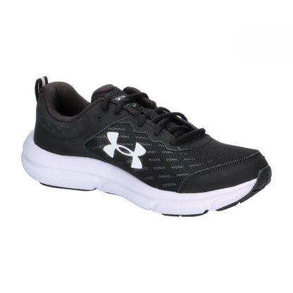 Under Armour Men's Charged Assert 10, (001) Black/Black/White, 10, US