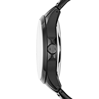 Armani Exchange A|X Men's Three-Hand Black Stainless Steel Watch (Model: AX2189)