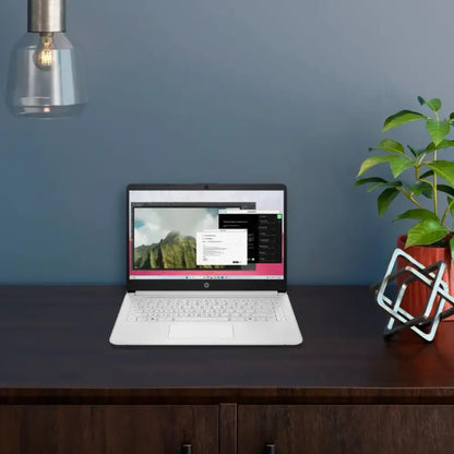 HP Ultra Slim Laptop for Students and Business | 1 Year Office 365 | 1.1TB Storage (1TB Cloud and 64GB Hard Drive) | Intel Quad-Core, 8GB RAM | Windows 11 Home w/o Earbuds