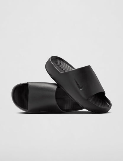 Nike Men's Calm Slides, Black/Black, 12