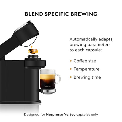 Nespresso Vertuo Next Deluxe Coffee and Espresso Maker by Breville with Aeroccino Milk Frother