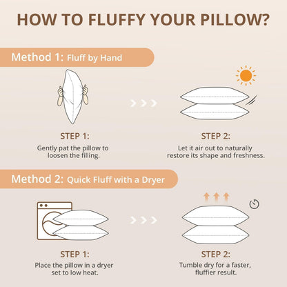 Sasttie Pillows Queen Size Set of 2, Bed Pillows for Side, Back, and Stomach Sleepers - Oeko-Tex Certified Down Alternative Plump Filling - Hotel Quality and Machine Washable, 20x30 Inches, 2 Pack