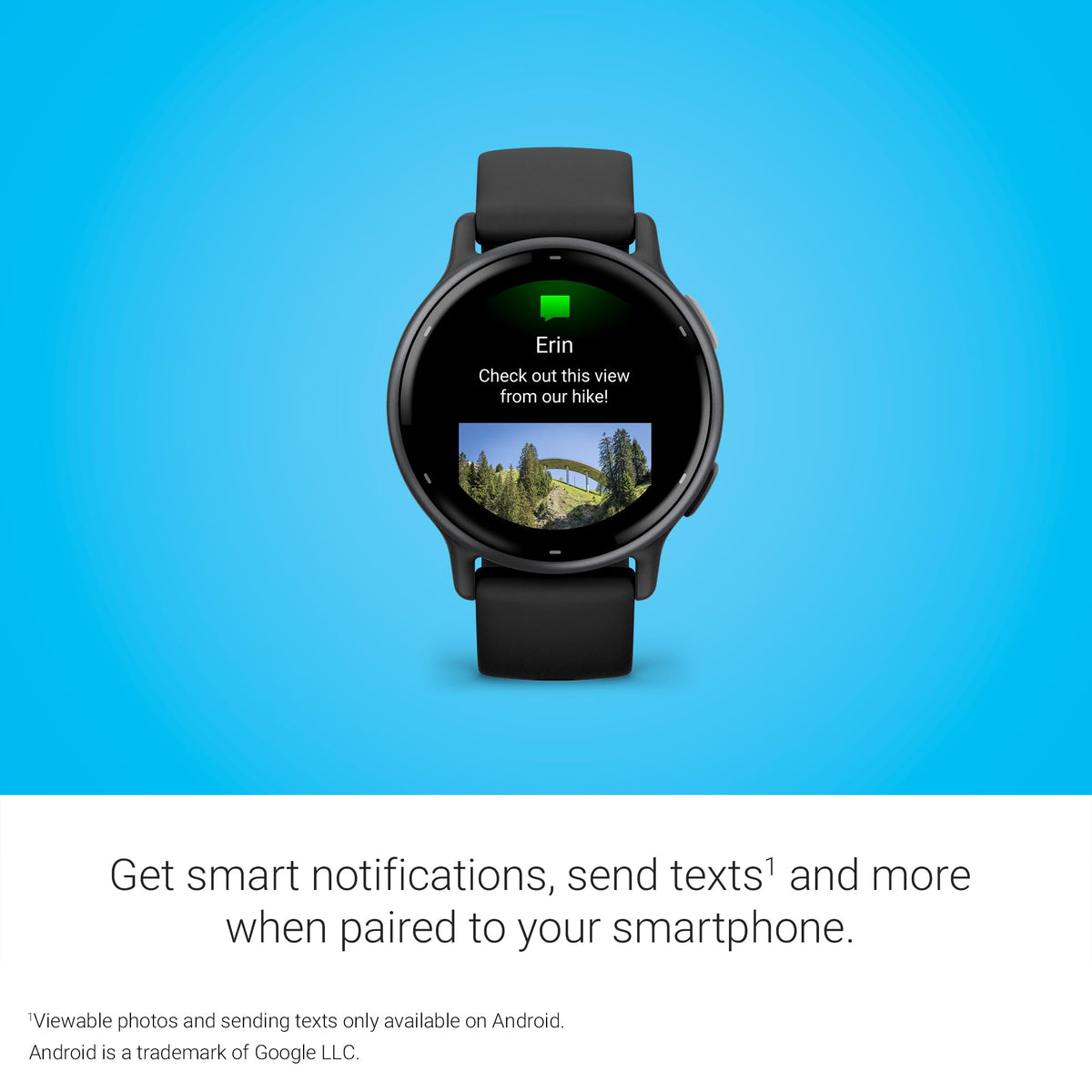 Garmin vívoactive 5, Health and Fitness GPS Smartwatch, AMOLED Display, Up to 11 Days of Battery, Black