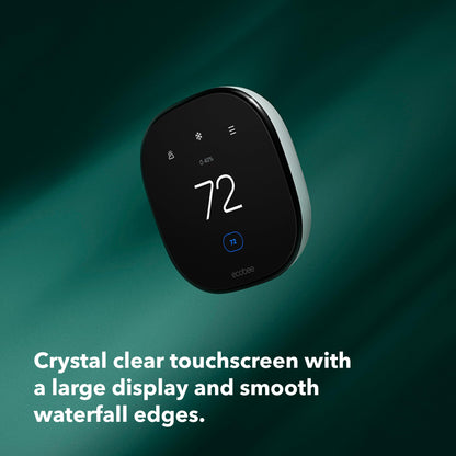 ecobee Smart Thermostat Enhanced - Programmable Wifi Thermostat - Works with Siri, Alexa, Google Assistant - Energy Star Certified - Smart Home