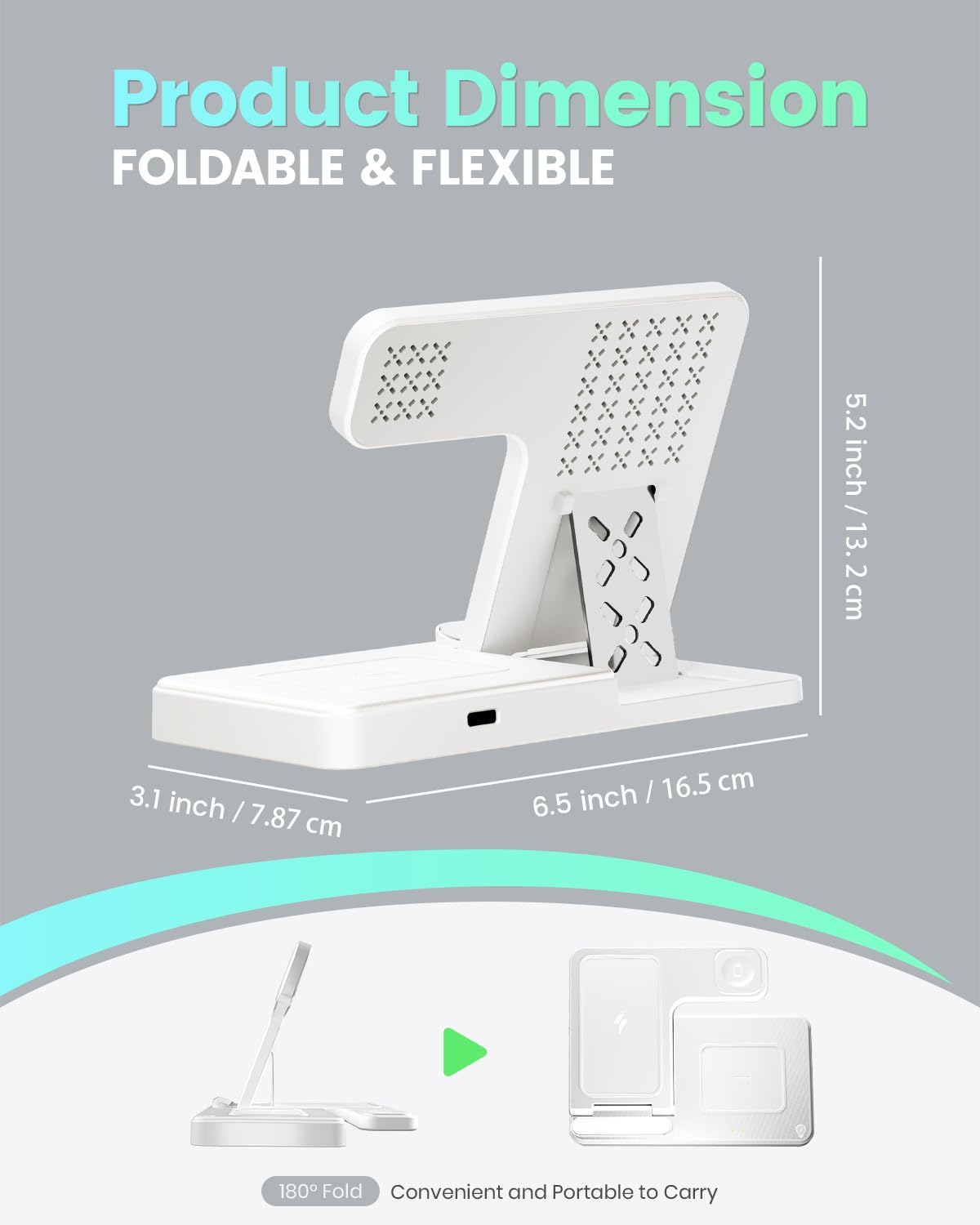 Wireless Charger Charging Station: 3 in 1 Charger Stand for Apple Multiple Devices Product for iPhone 16 15 14 Pro Max 13 12 11 for Watch 10 9 8 7 6 5 4 3 2 SE & Ultra for Airpods 4 3 2 Pro