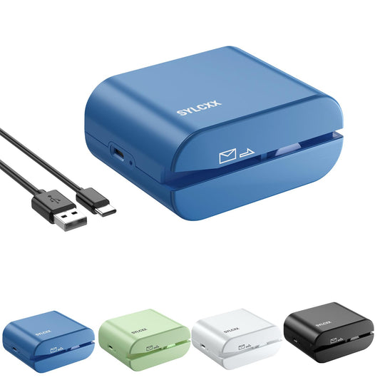 Rechargeable Electric Letter Opener - Electric Envelope Opener, Letter Openers Envelope Slitter for Office & Home Desks, Mail Openers with Safe Cutting and Portable Design