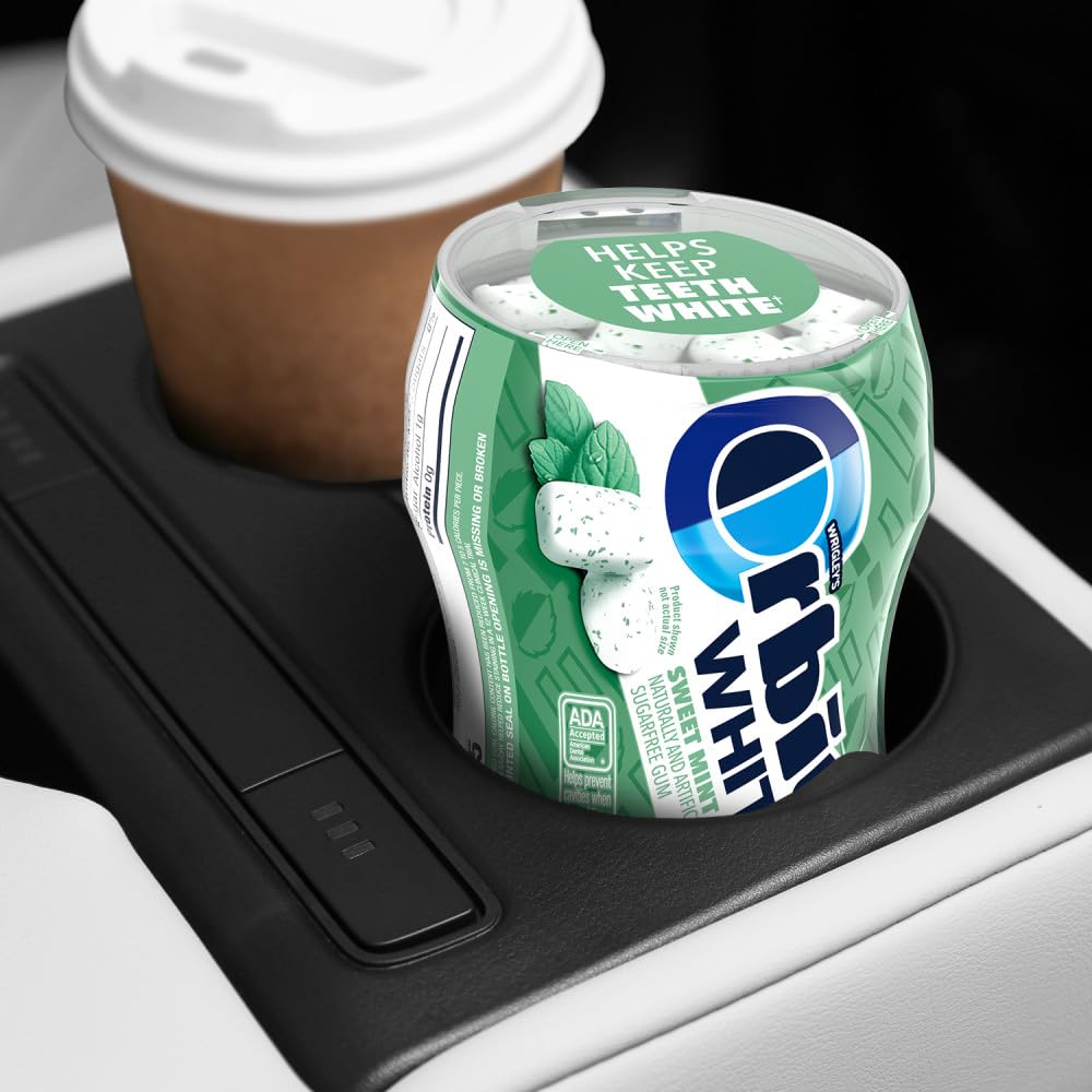 ORBIT Sweet Mint Gum, Chewing Gum Sugar-Free, 6 Packs, Bulk Pack