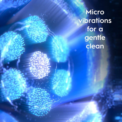 Oral-B iO Series 10 Rechargeable Electric Toothbrush with Visible Pressure Sensor to Protect Gums, 2 Min Timer, 7 Cleaning Settings, 4 Replacement Toothbrush Heads, and Charging Travel Case, White