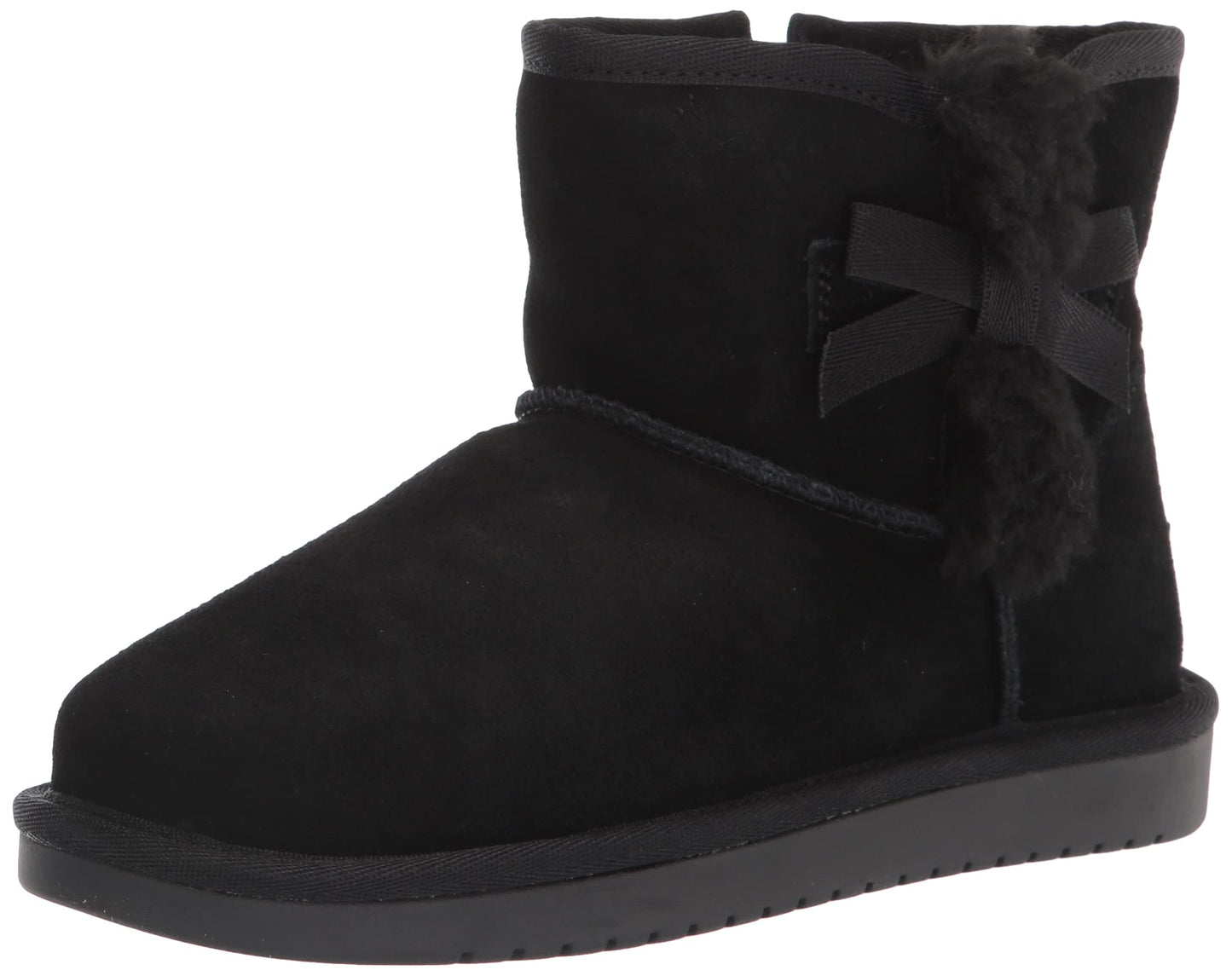 Koolaburra by UGG, Victoria Mini Boot, Black, 4 Little Kid