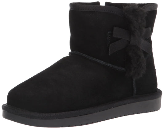 Koolaburra by UGG, Victoria Mini Boot, Black, 4 Little Kid