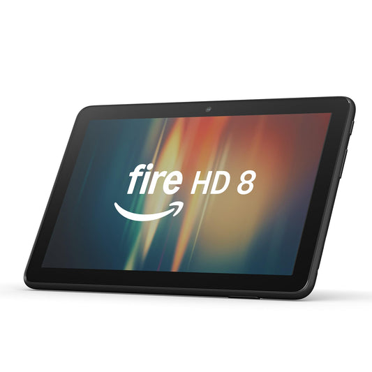 Amazon Fire HD 8 tablet (newest model), 8” HD Display, 3GB memory, 32GB, designed for portable entertainment, Black