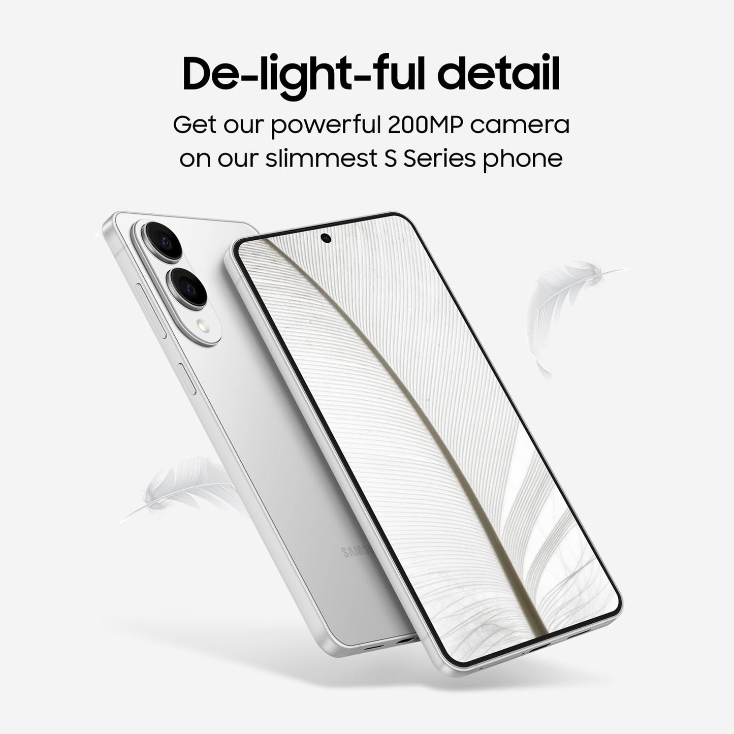 SAMSUNG Galaxy S25 Edge Phone, 256 GB AI Smartphone, Unlocked Android, Night Video, Fast Processor, ProScaler Display, All-Day Battery, 2025, US 1 Yr Manufacturer Warranty, Titanium Icyblue