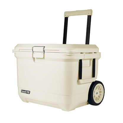 Coleman Pro 55-Quart Hard Cooler, Desert Sand