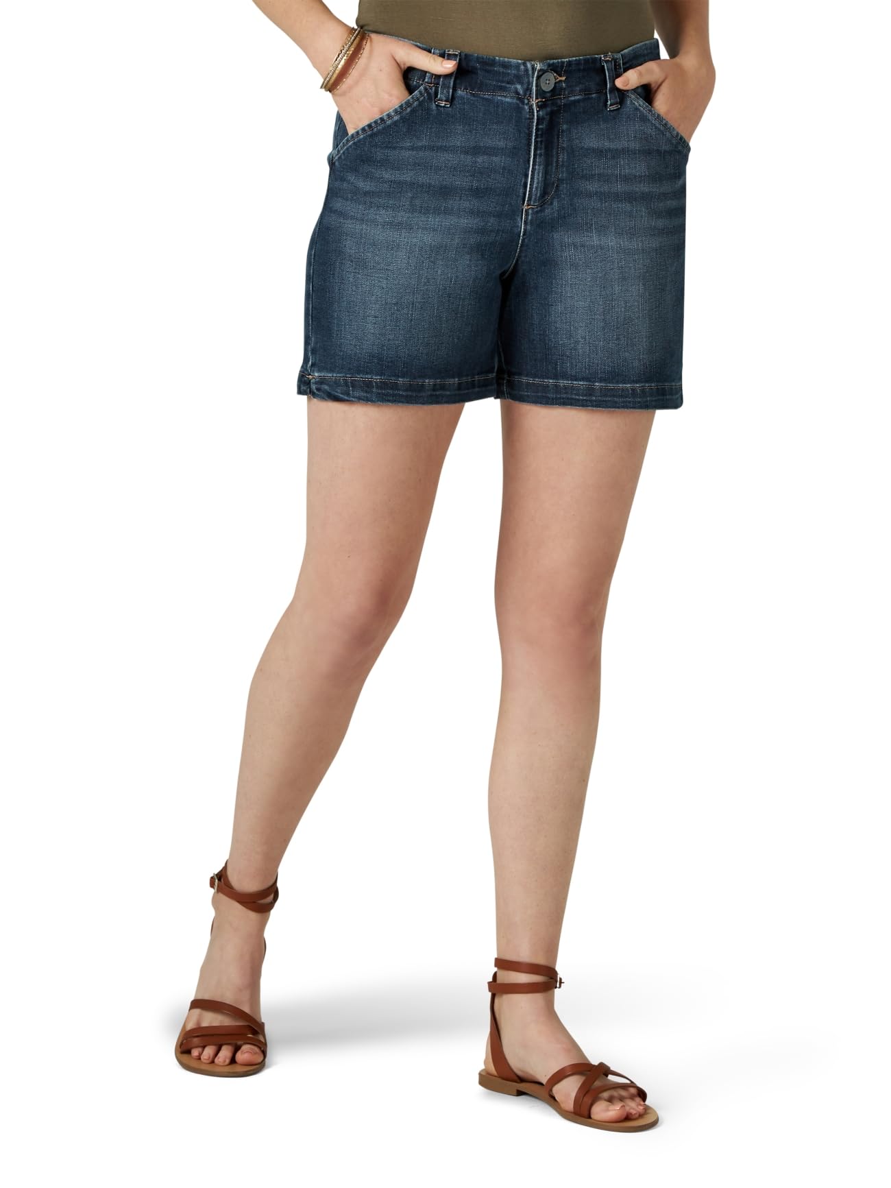 Lee Womens Legendary 5" Chino Short Expedition 6