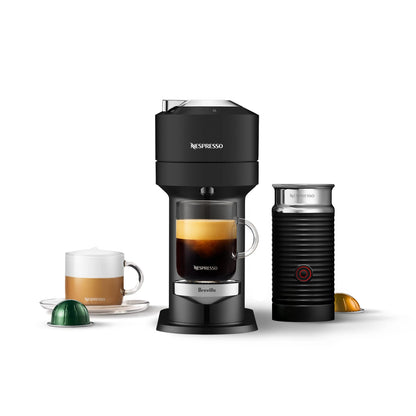 Nespresso Vertuo Next Deluxe Coffee and Espresso Maker by Breville with Aeroccino Milk Frother