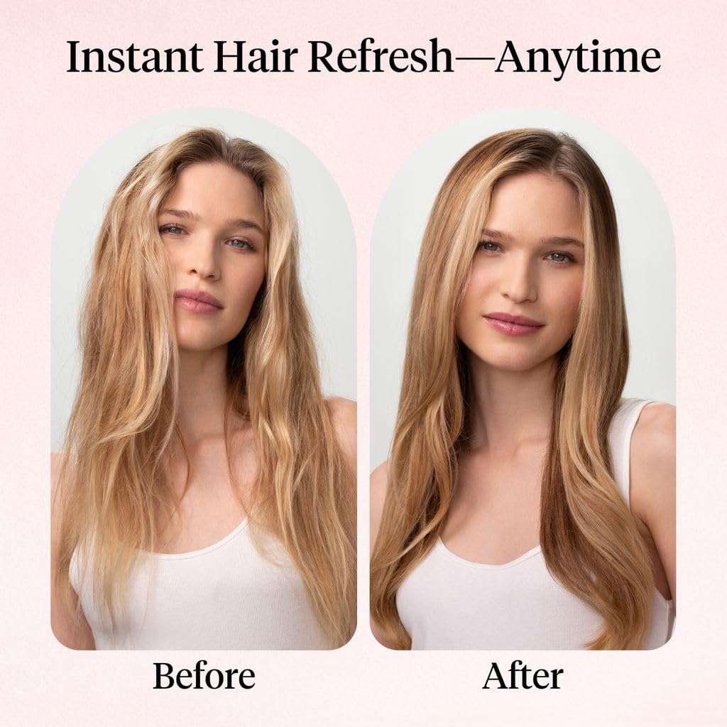 Kitsch Hair Perfume for Women - Amber Shores | Clean, Deodorizing & Patented Odor-Eliminating Technology Hair Spray & Body Mist - Freshen Hair, Body & Pillows - Woody Aquatic Scent - 50mL