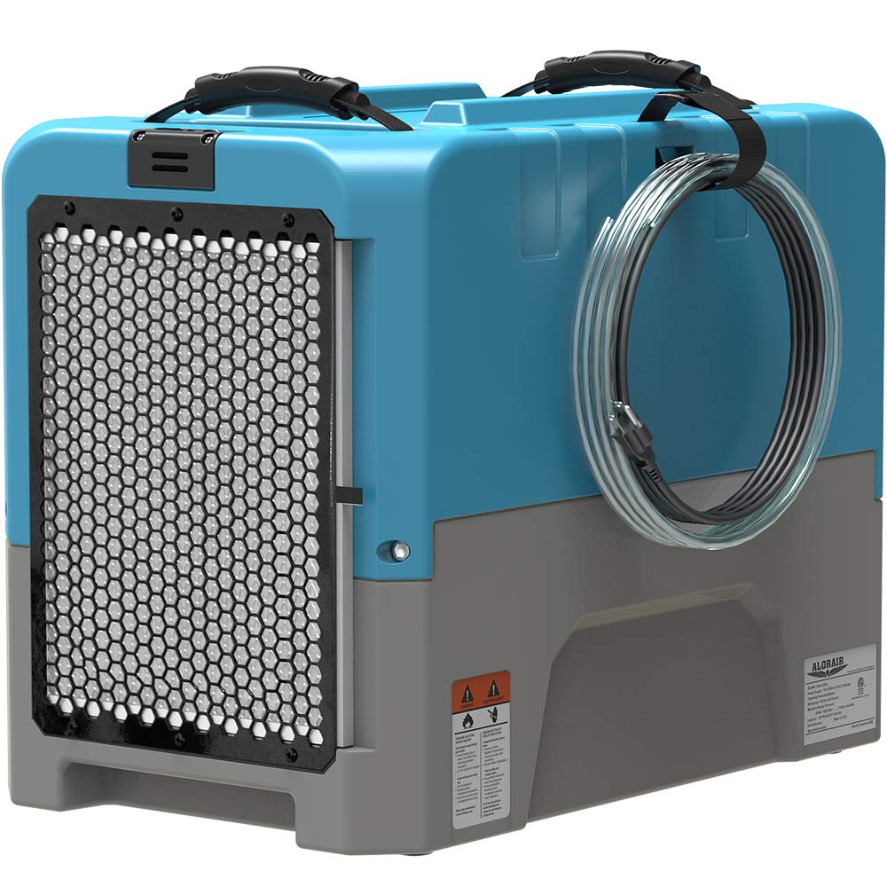 ALORAIR Commercial Dehumidifier with Pump, Up to 180 PPD (Saturation), 85 PPD at AHAM, 5 Years Limited Warranty, LGR Industrial Dehumidifier for Flood Repair, Crawlspace and Basement Drying