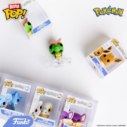 Funko Pop! Bitty: Pokemon - Charmander, Jolteon, Lapras, and Rattata - 0.9 Inch (2.2 Cm) Collectable - Stackable Display Shelf Included - Gift Idea - Party Bags Stocking