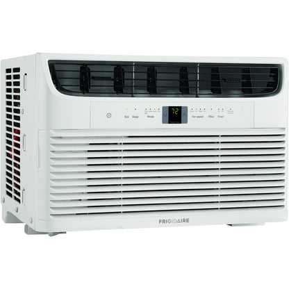 Frigidaire 6,000 BTU Window Air Conditioner & Dehumidifier, 115V, Cools up to 250 Sq. Ft. for Apartment, Dorm Room & Small/Medium Rooms, with Remote Control, Programmable Timer, and Sleep Mode, White
