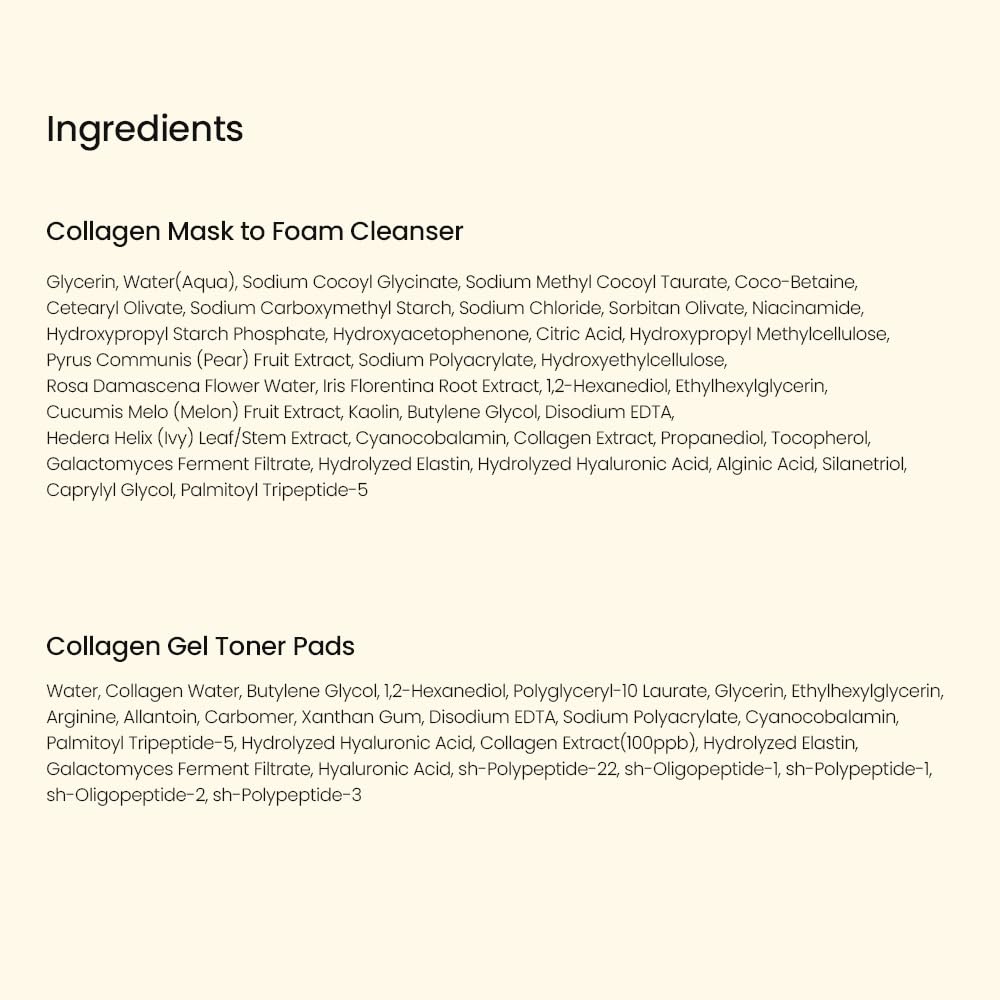 BIODANCE 7 Day Glow Up Kit: Holiday Collagen Gift Set for Glass-Skin, Christmas Gift, Stocking Stuffers for teen girls, Korean Skincare with Mask to Foam Cleanser, Toner Pads, Moisturizer, Gel Masks