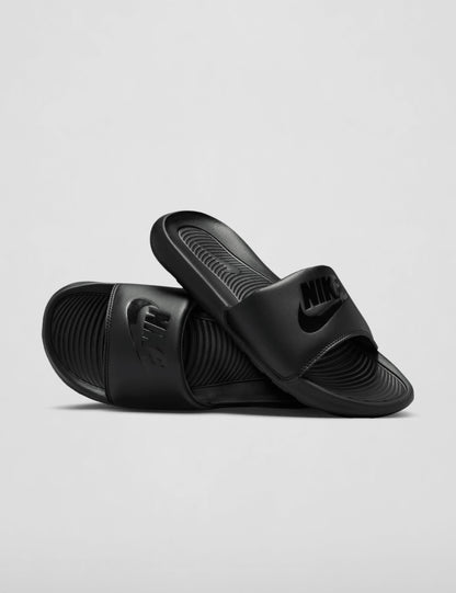 Nike Men's Victori One Slides, Black/Black-Black, 13