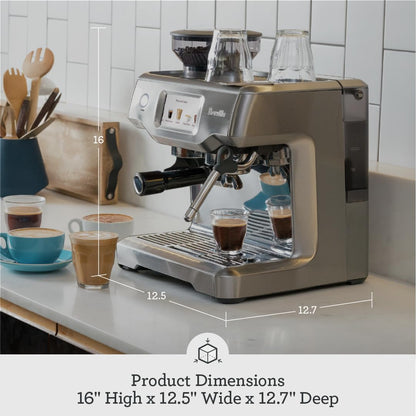 Breville Barista Touch Espresso Machine, One Size, Brushed Stainless Steel