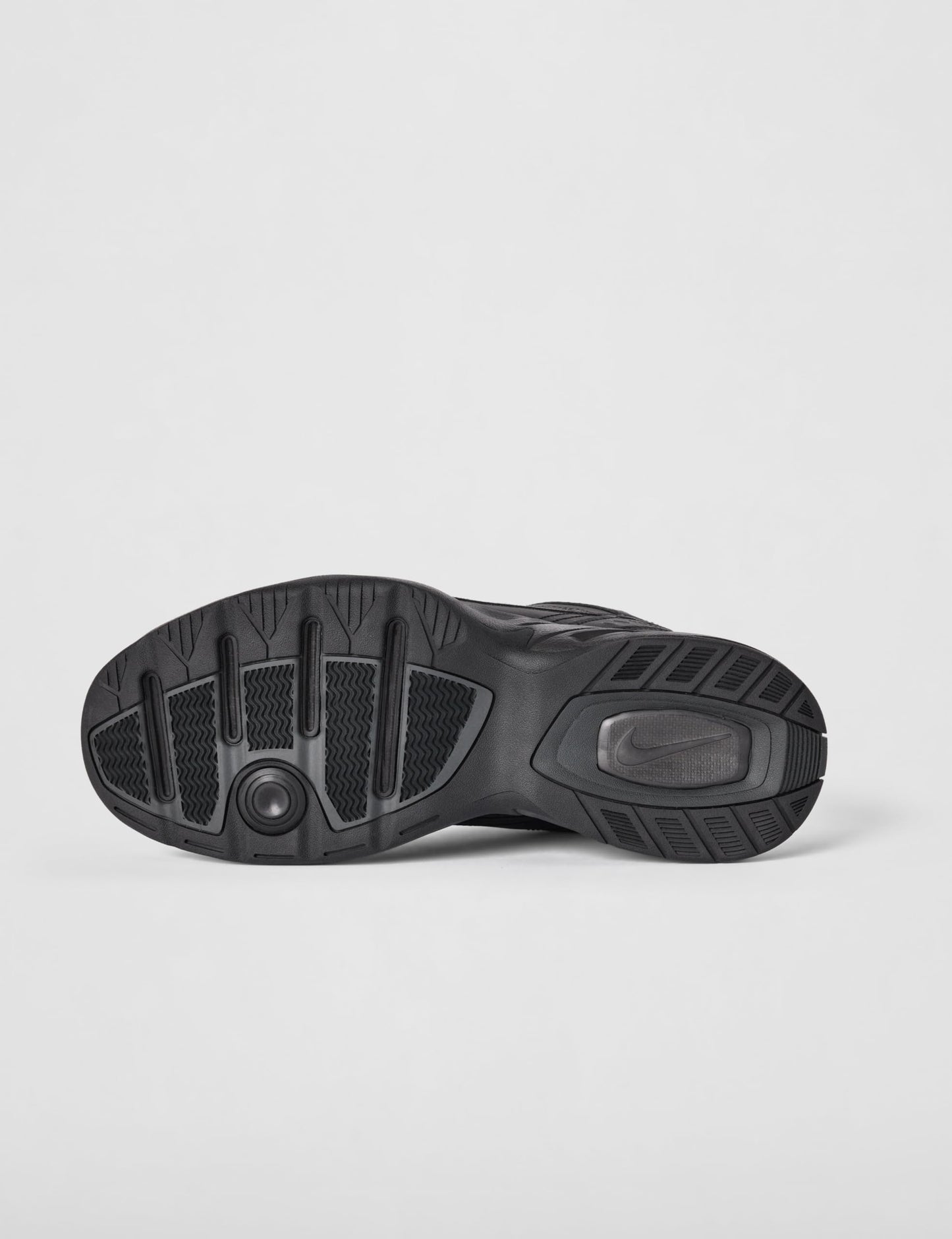 Nike Men's Air Monarch IV Training/Workout Shoes, Black/Black, 10.5