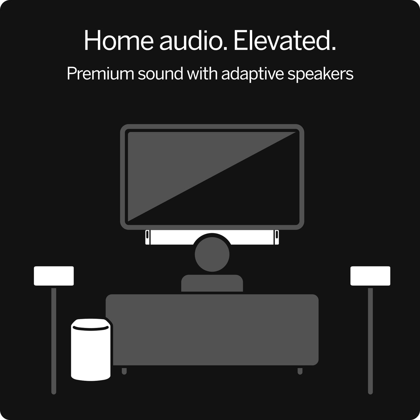 VIZIO 5.1.2 Elevate SE Soundbar, Wireless Subwoofer, Surround Sound w/Dolby Atmos & DTS:X, Bluetooth Speaker, QuickFit™ Compatible – SL512X-08 (New, 2024 Model)