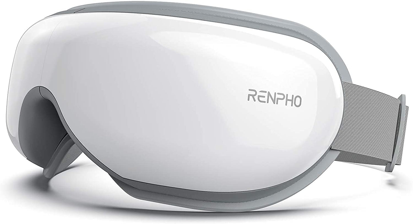 RENPHO Eye Massager with Heat Christmas White Elephant Birthday Gifts for Women Mom, FSA Eligible HSA Eye Mask for Migraine,Sleep Mask for Dry Eyes Relax, Reduce Strain for Men Dad Her Him Eyeris 1