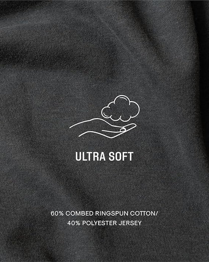 True Classic Mens T-Shirts - Short Sleeve Crew Neck Plain Novelty T Shirt for Men, Pack of 6, Variety, L