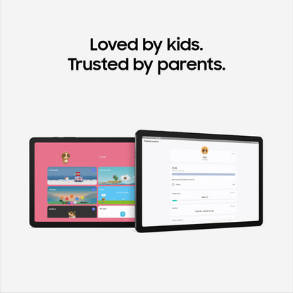 Samsung Galaxy Tab A9+ Plus 11” 128GB Android Tablet, Big Screen, Quad Speakers, Upgraded Chipset, Multi Window Display, Slim, Light, Durable, Kids Friendly Design, US Version, 2024, Silver