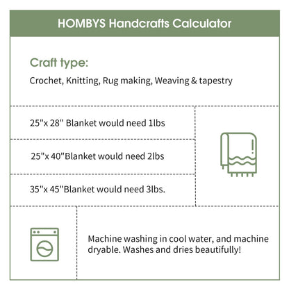 Hombys Sage Green Chunky Chenille Yarn for Crocheting and Knitting, Super Bulky Thick Fluffy Yarn for Hand Knitting Blanket, Soft Plush Yarn, 12 Jumbo Pack (27 yds, 8 oz Each Skein)