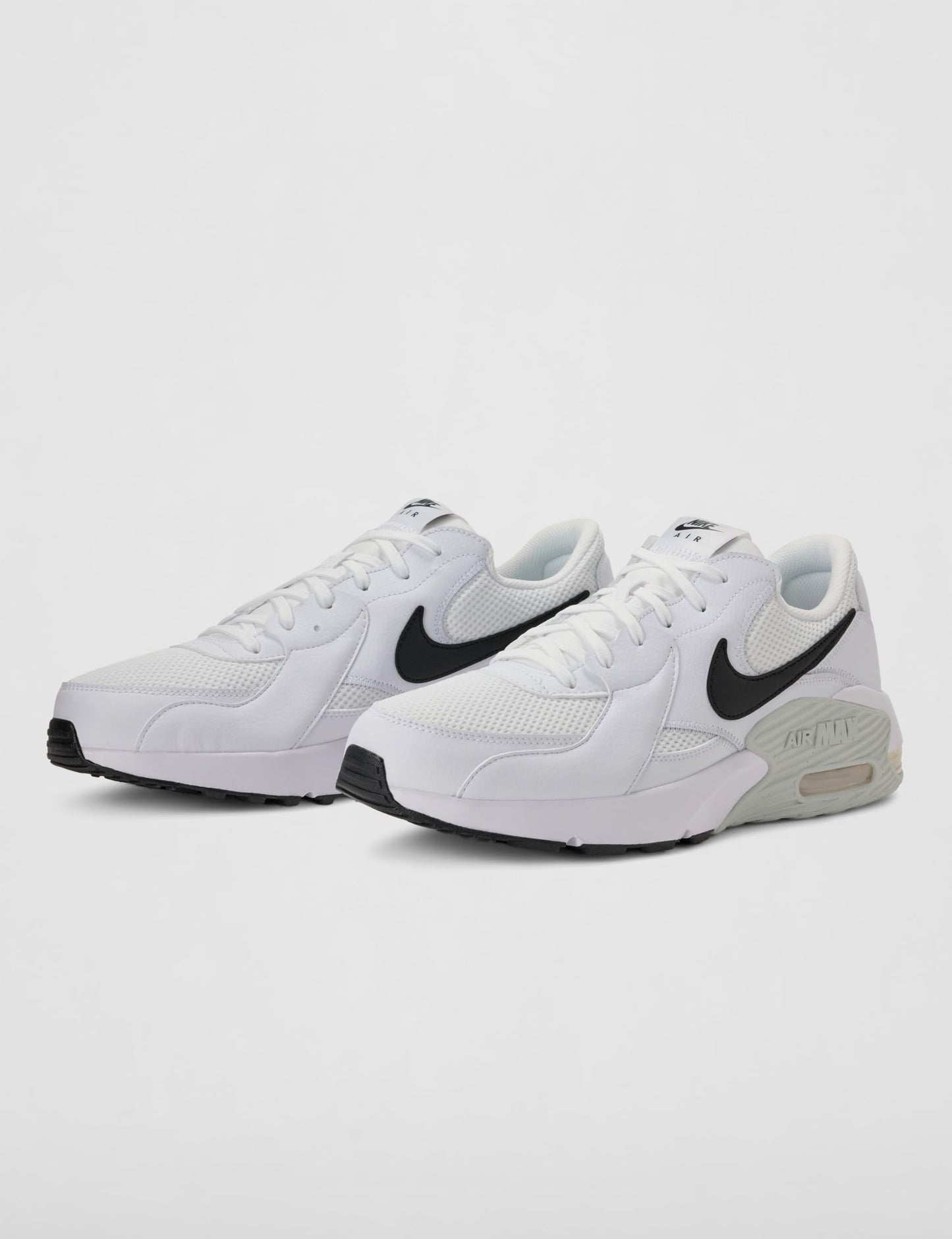 Nike Men's Air Max Excee Shoes, White/Black-Pure Platinum, 10.5