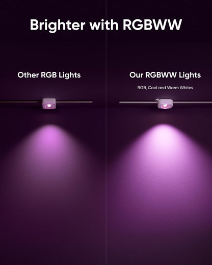 eufy Permanent Outdoor Lights E22, 50ft with 30 Triple-LED Lights